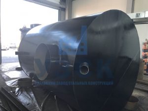 Резервуар горизонтальный стальной наземный в Омске