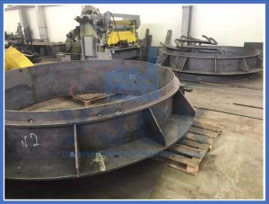 Клапан типа ПГВУ по чертежу заказчика в Омске