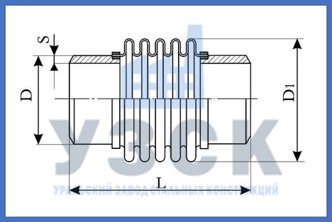 Чертёж компенсатора ОПН в Омске