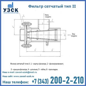 Фильтр сетчатый ФС по Т-ММ-11-2003 в Омске